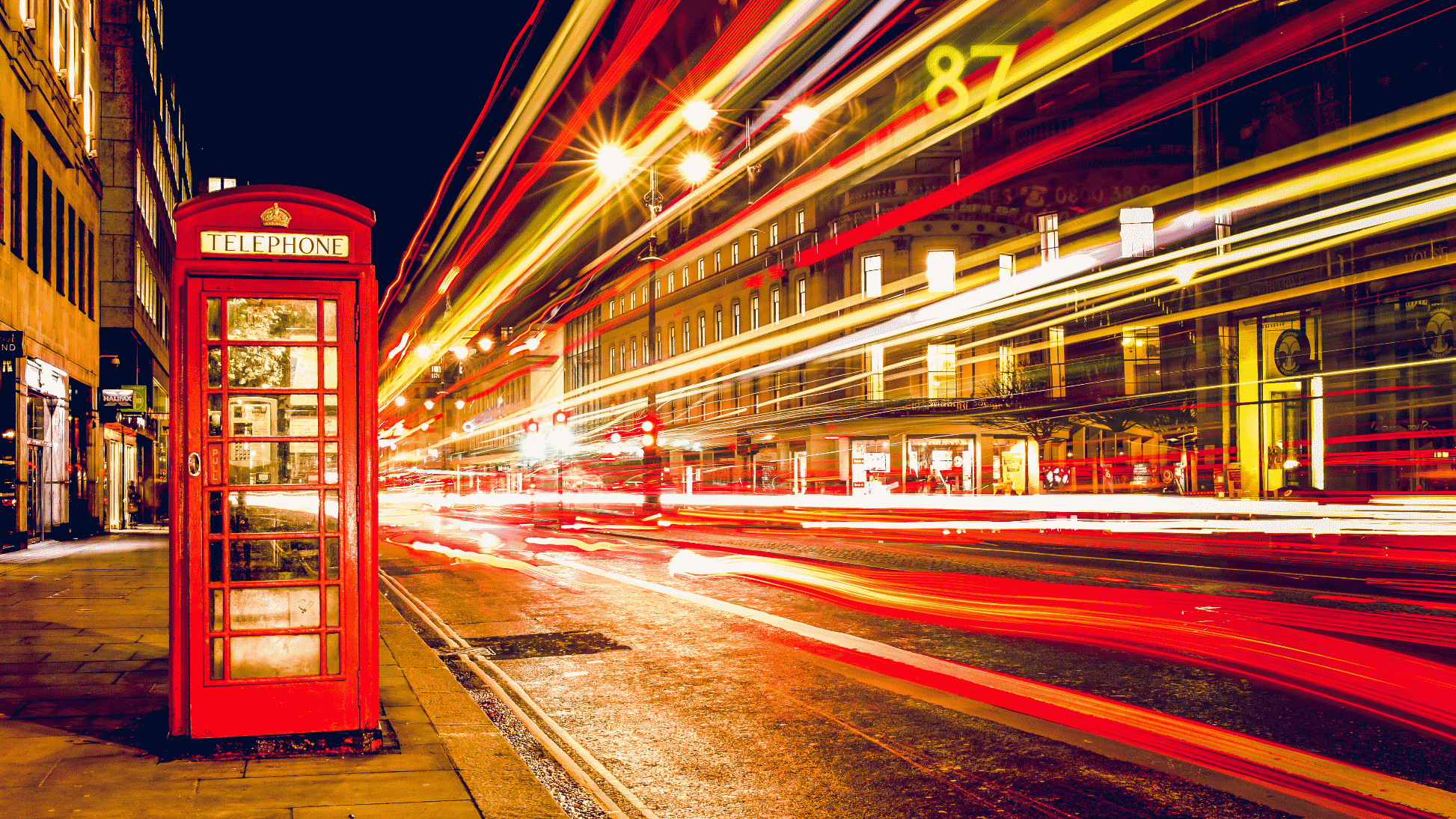London phone box
